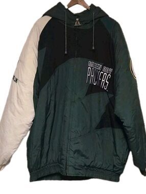 Vintage Green Bay Packers Jacket Men's XL Sharktooth Logo Athletic Pro Line